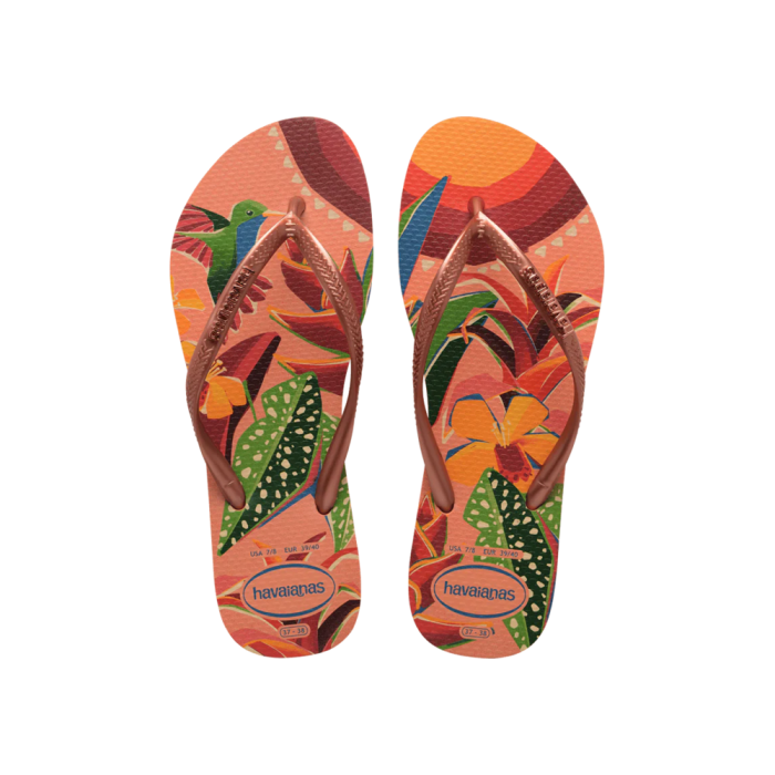 Havaianas slim tropical sunset best sale